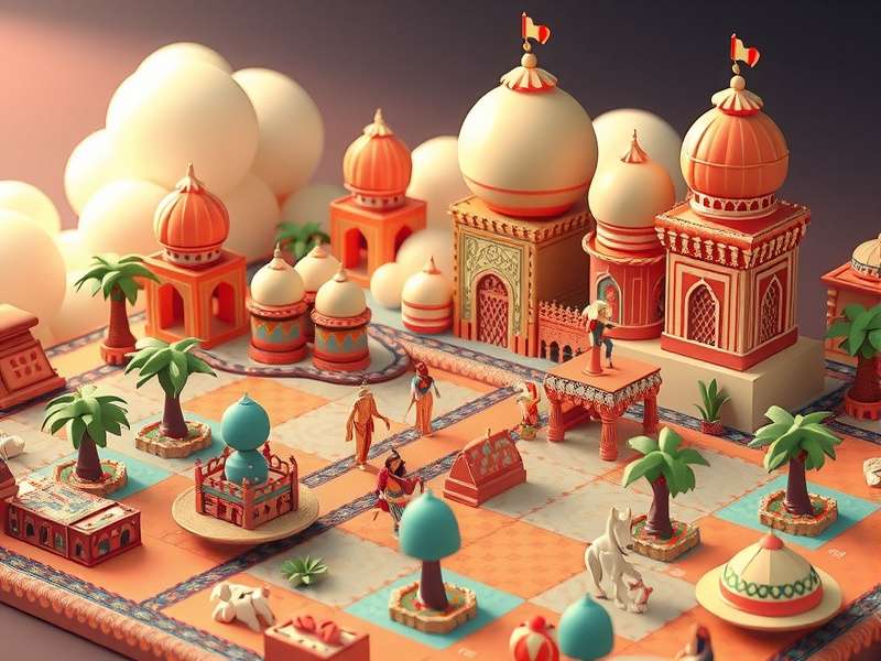 Strategic map diagram showing territory control tactics in Paper io 2