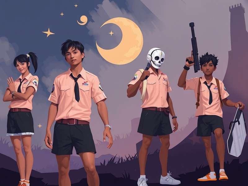 Neon Glitch Skin - Paper io 2