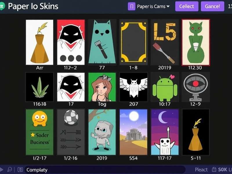 Paper Io 2 All Skins Unlocked Showcase